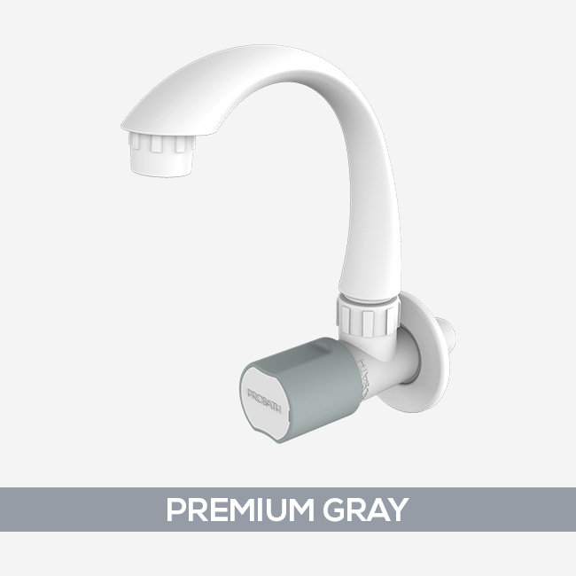 Probath PTMT Claro Gray Sink Swan